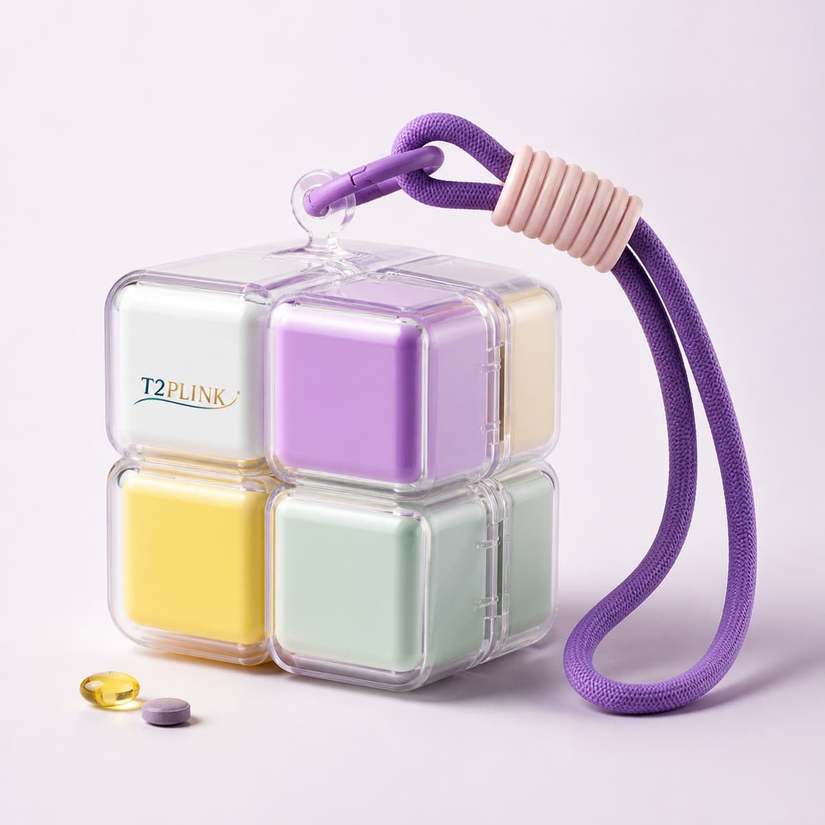 Hộp đựng thuốc hình Rubik